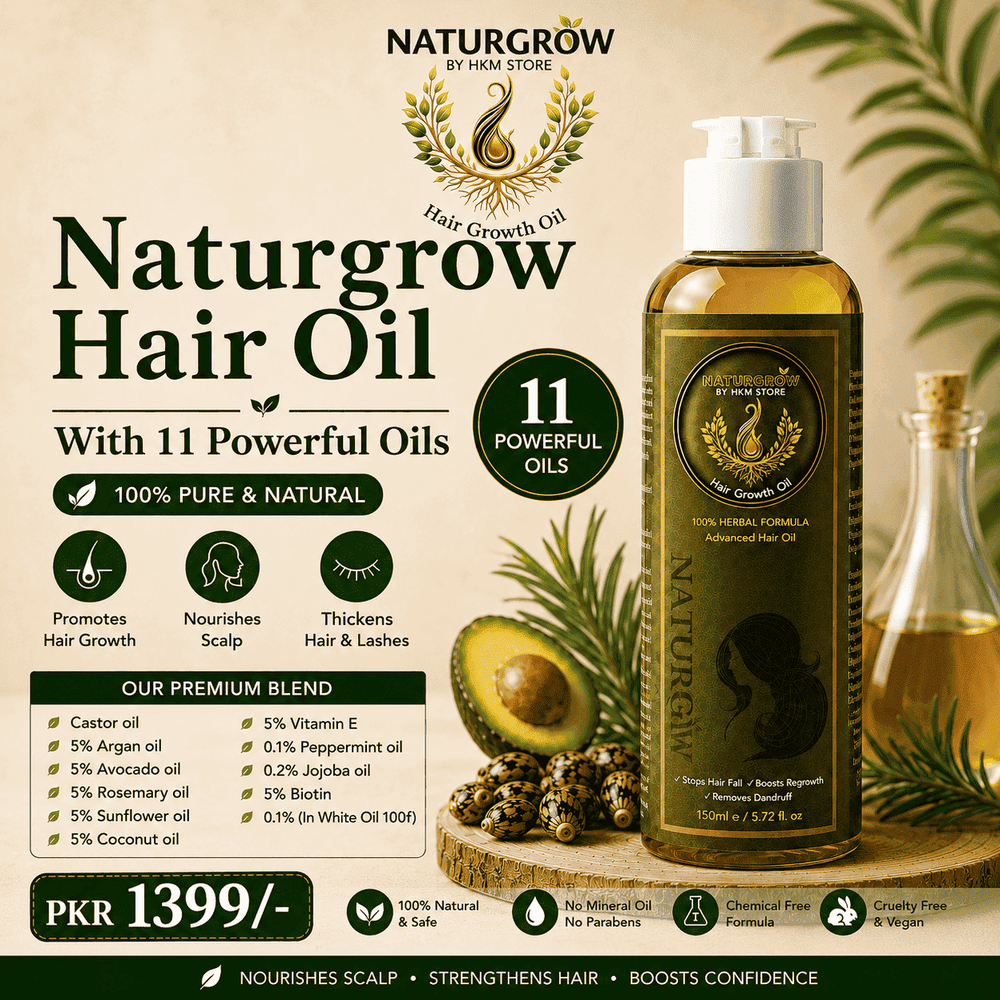 Naturgrow Hair Oil with 11 powerful oils